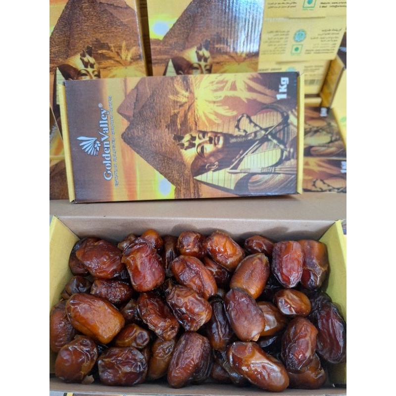 

Kurma Madu Mesir Golden Valley 1kg | Kurma Madu Mesir Kemasan Kardus
