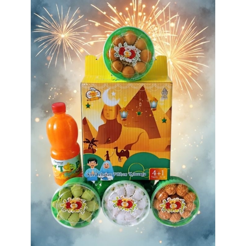 

Paket Kue Lebaran Shangrilla Sirup/Hampers Cookies/Parcel Kue Kering