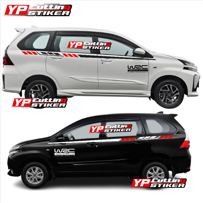 Sticker mobil avanza sticker list terlaris mobil avanza stiker mobil avanza keren stiker minimalist 