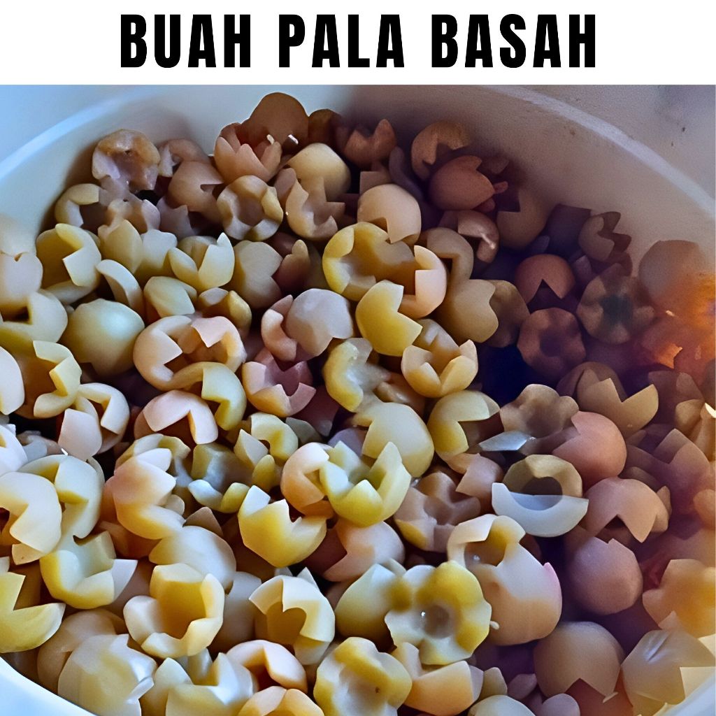 

Manisan buah pala basah