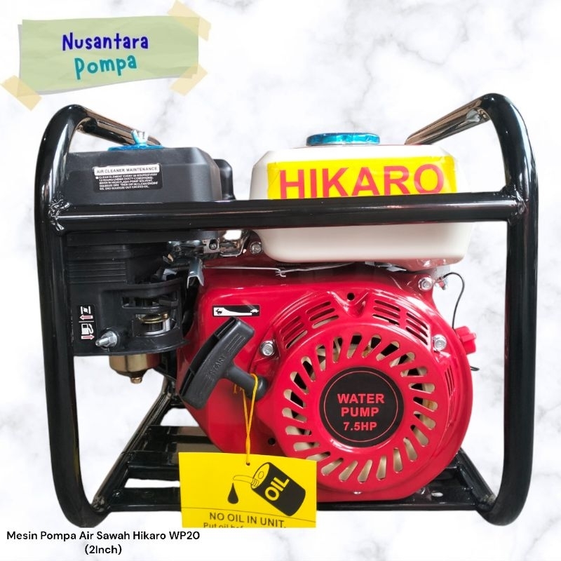 Mesin Pompa Air Sawah Hikaro WP20 (2Inch)