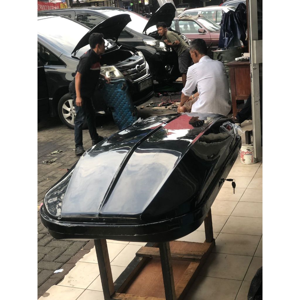 Roofbox faceclip bracket thule 650 liter