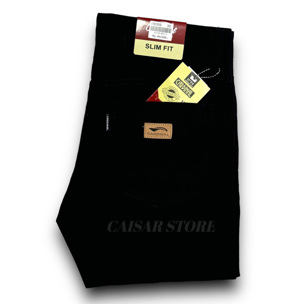 Celana Katun Panjang Cardinal Original//Celana Katun Bahan Kanvas Import Premium//Cardinal Pria