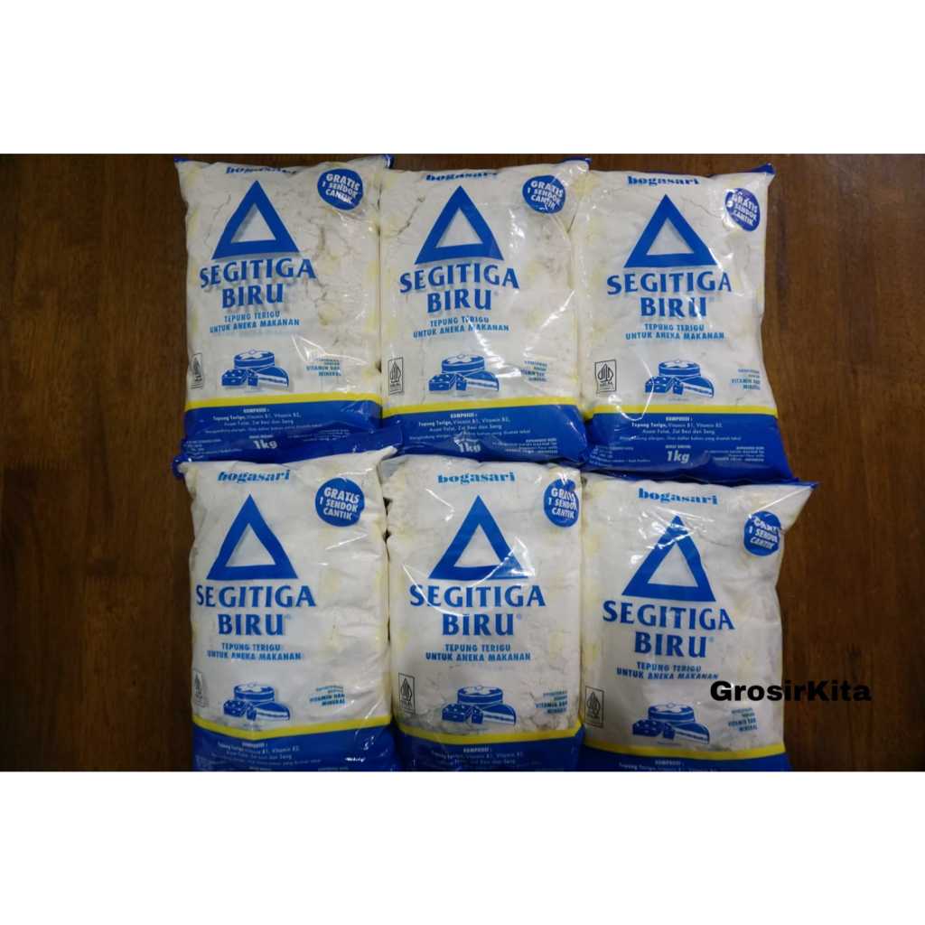 

Tepung Terigu Segitiga Biru 1kg