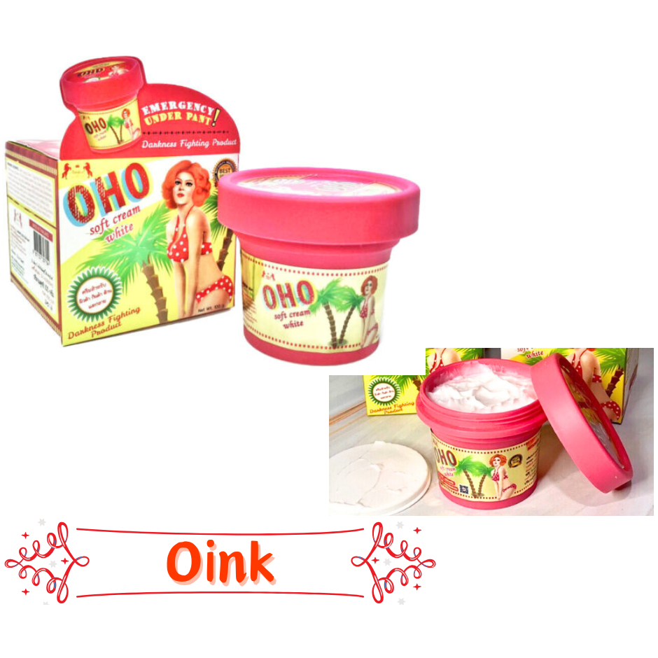 OHO Soft Cream White Premium Asli