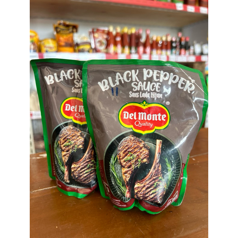 

SAOS LADA HITAM BLACK PAPAER DELMONTE 250 gr