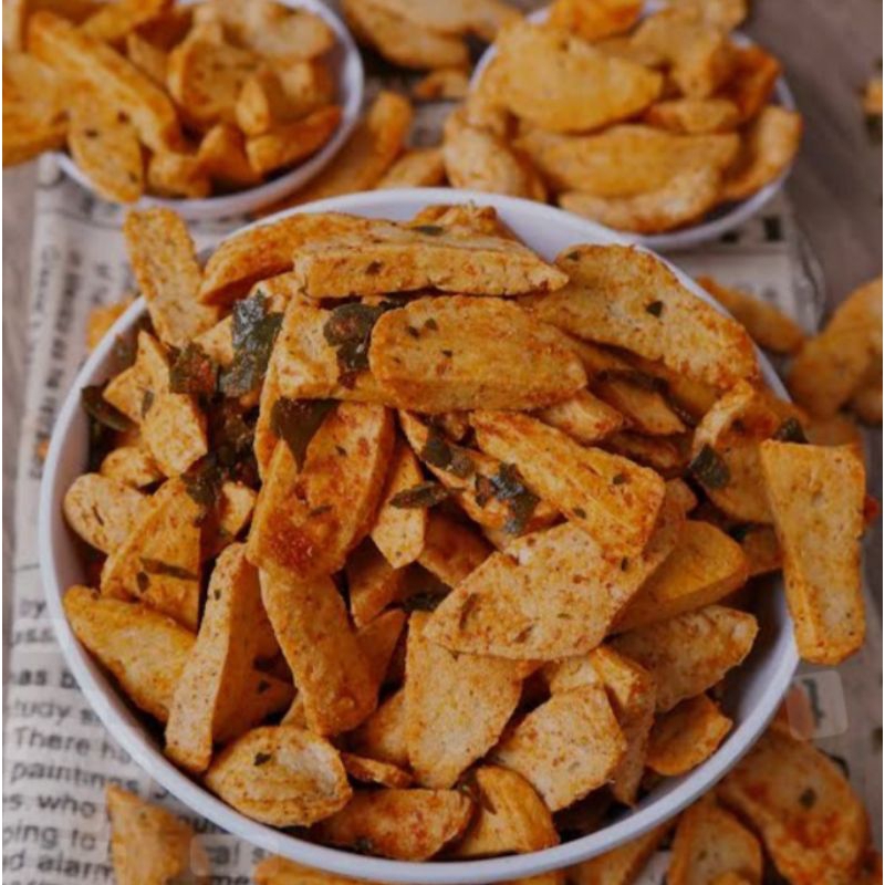 

kripik basreng pedas bawang