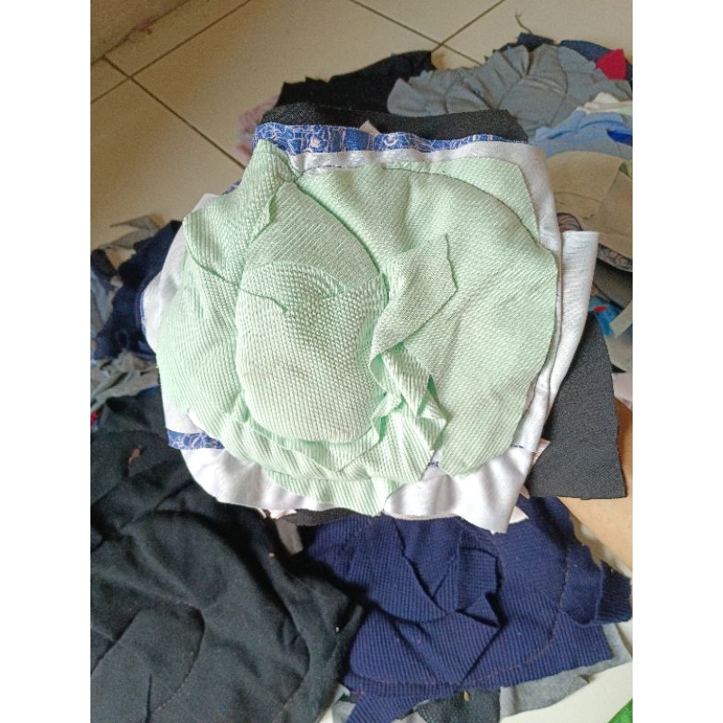 kain majun lap kiloan tebal bahan kain