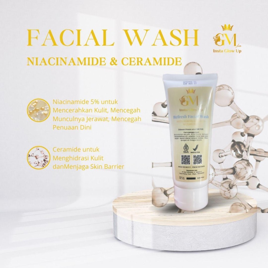 Facial Wash GM FIve Insta Glow Up