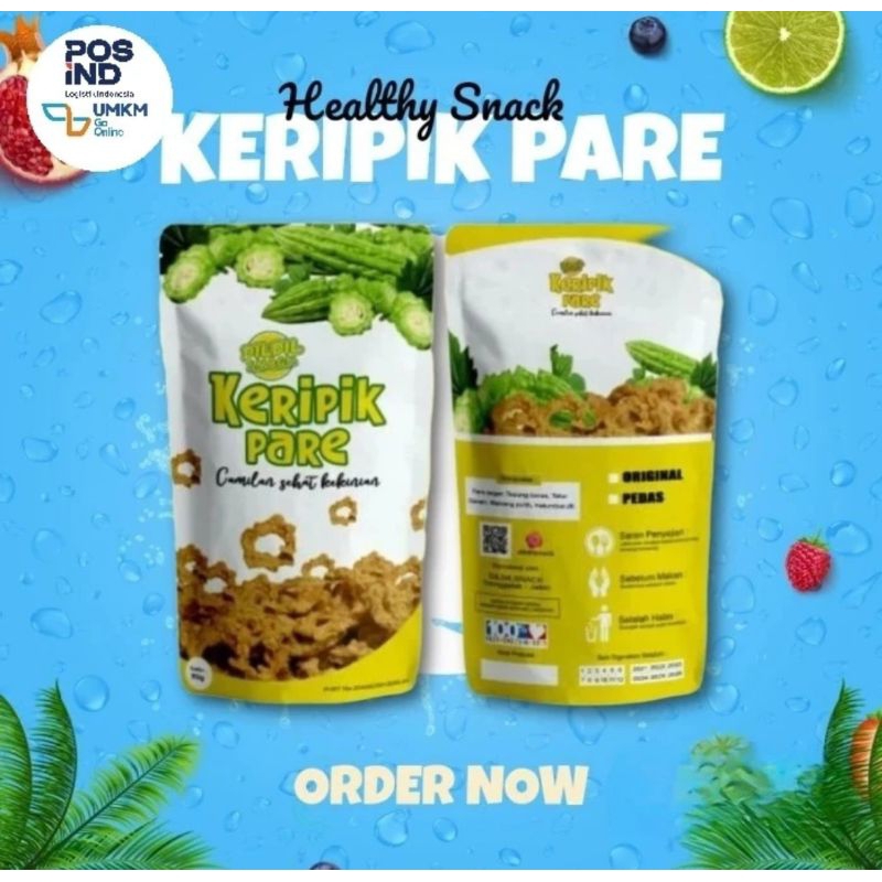 

Camilan Sehat, Keripik Pare Dil Dil