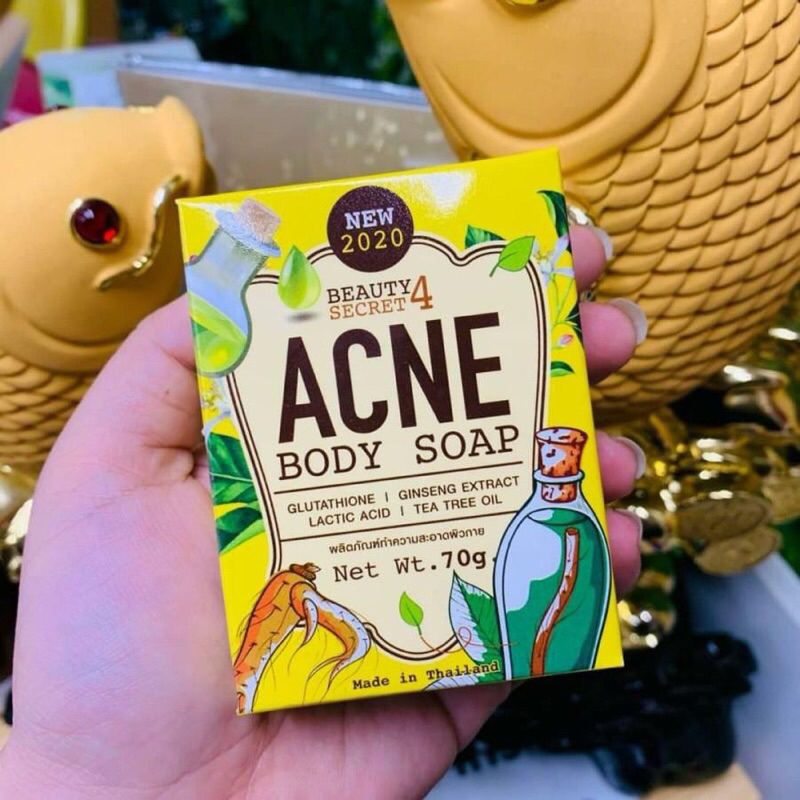 Beauty acne body soap sabun jerawat sabun thailand sabun bkk sabun penghilang jerawat sabun punggung