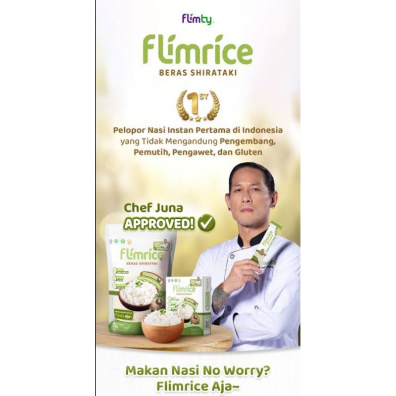 

flimrice/beras shirataki/ tinggi serat pangan/bebas gluten/kenyang lebih lama