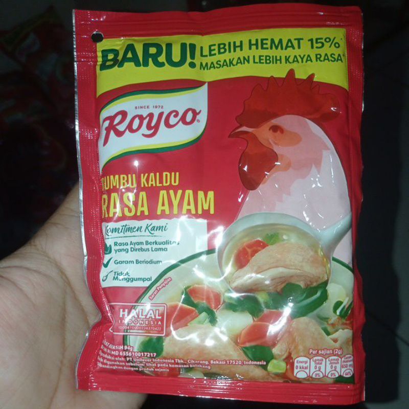 

Royco Bumbu Kaldu Rasa Ayam 94gr