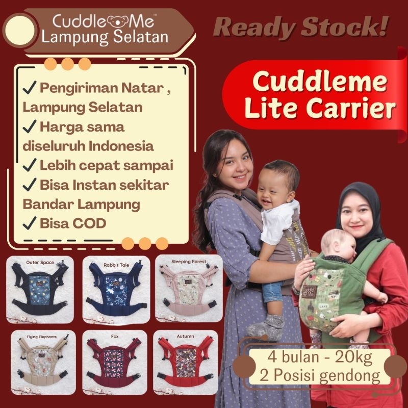 Gendongan Bayi Cuddle Me | M-shape CuddleMe LITE CARRIER Gendongan depan Kanguru