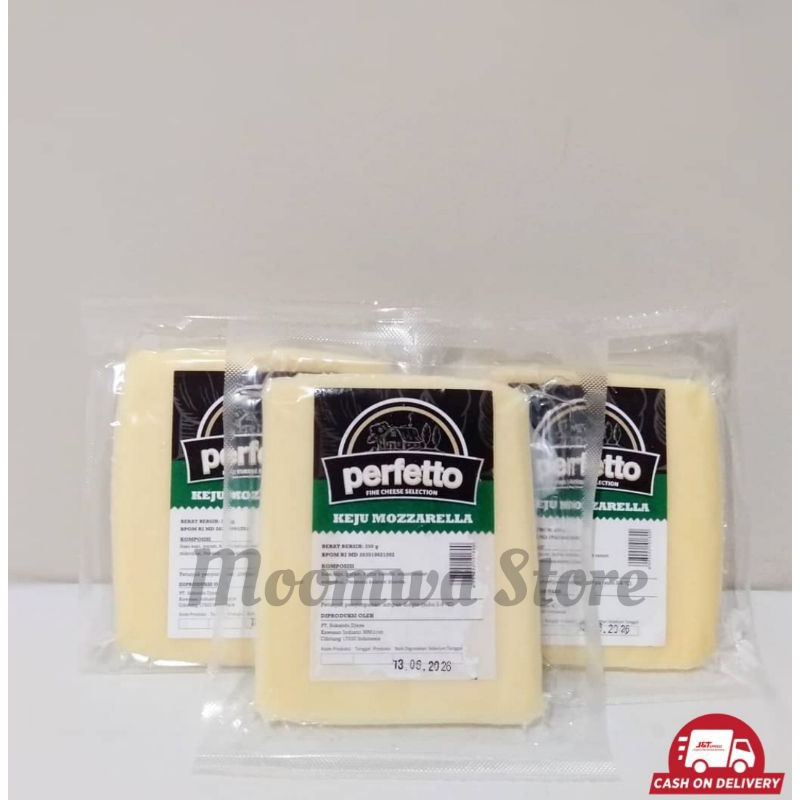 

Keju Mozzarella Perfetto 250gr Mozzarella Cheese Perfetto Original 200gr