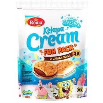 

Roma Kelapa Cream Fun Pack 28s