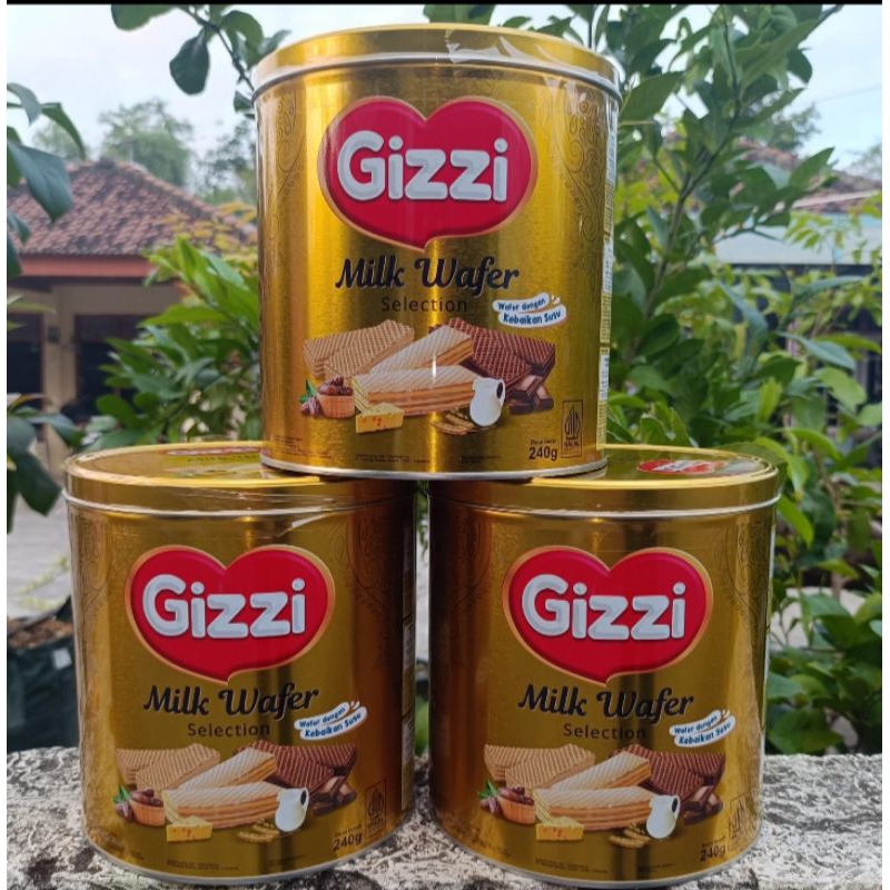 

Gizzi Milk Wafer Selection 240g