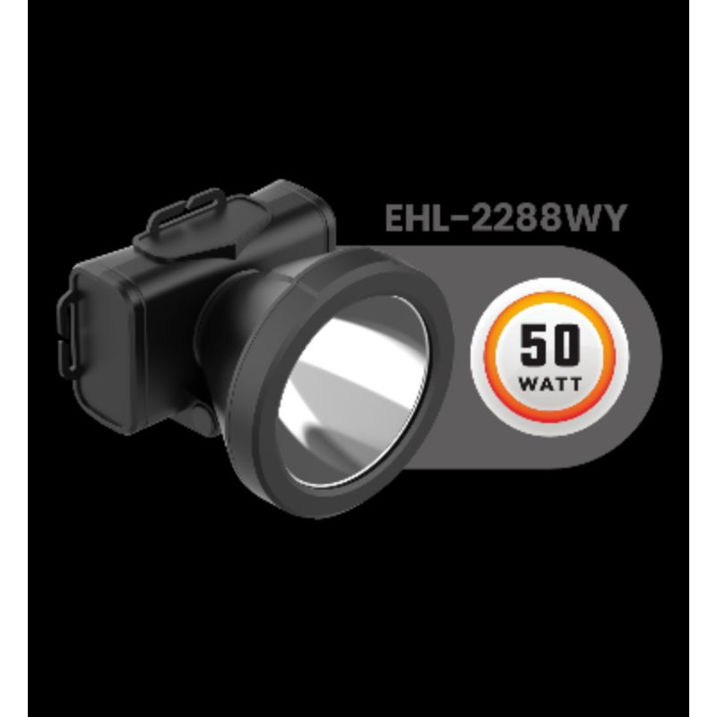 EcoKing HEADLAMP EHL-2288WY BLACK 50Watt