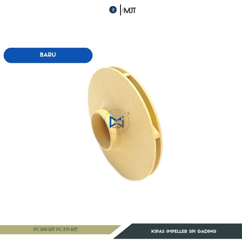 SPAREPART KIPAS IMPELLER SPI GADING TEBAL POMPA AIR JETPUM / MODIFIKASI.