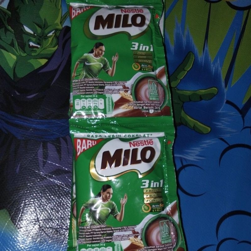 

Milo sachet 3in 1