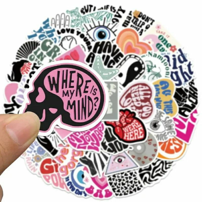 

Stiker Pack Mental Health Stiker Motivasi Stiker High Quality, Stiker Aesthetic Stiker Laptop Stiker Helm Stiker Tumblr Stiker HP, Aksesoris Hp , Anti Air