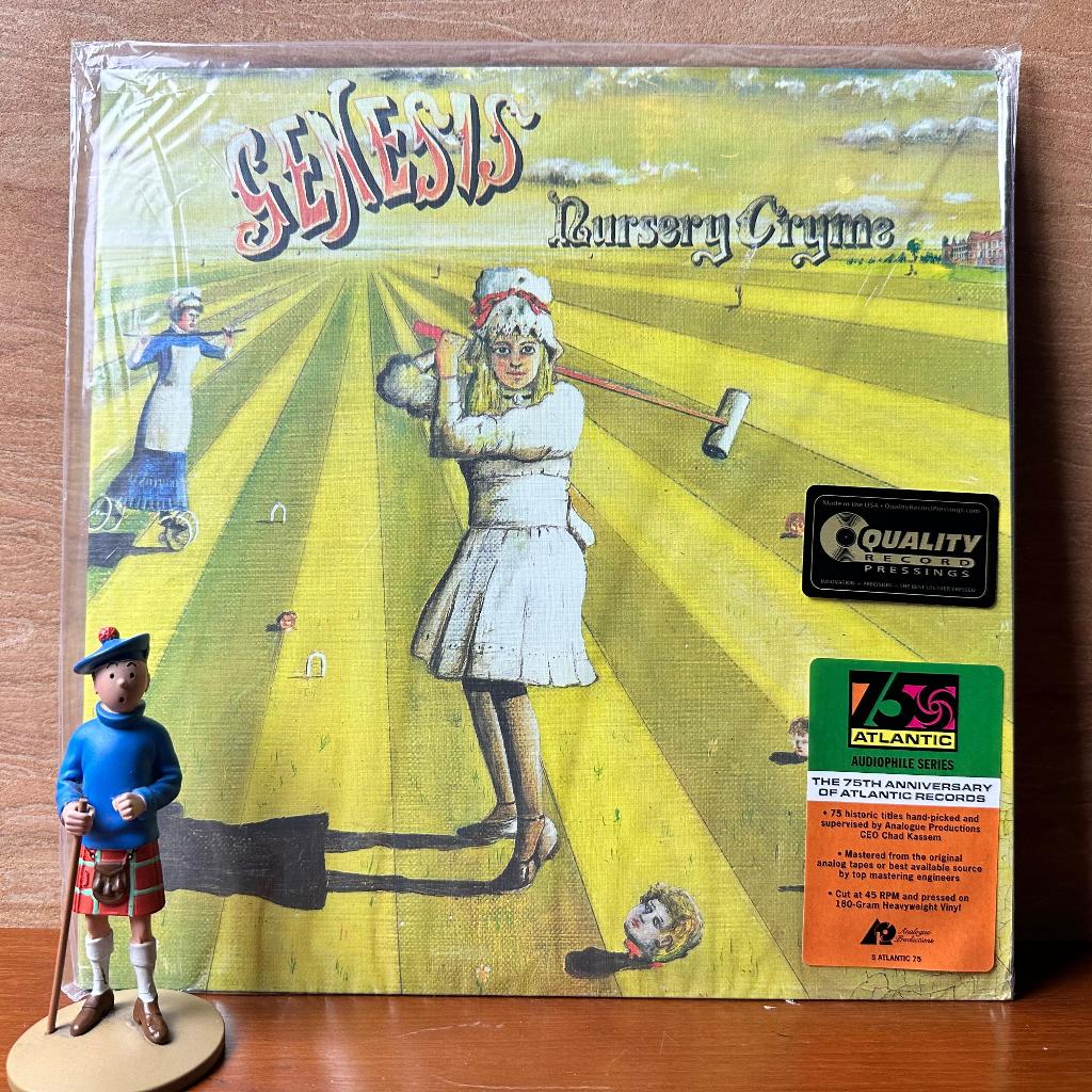 PIRINGAN HITAM / VINYL GENESIS - NURSERY CRYME (2LP,180G,45RPM,BLCK,ATLANTIC 75 SERIES)