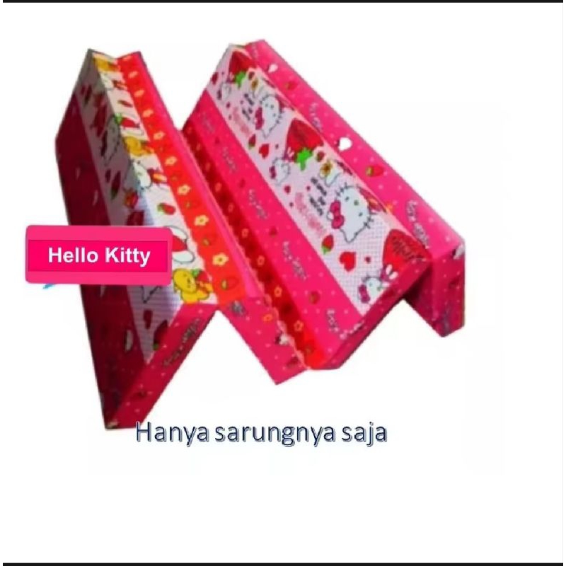 sarung/cover kasur inoac lipat 4 berkualitas ukuran 200x180x5 terlengkap termurah