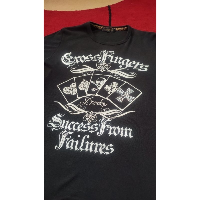 White Tshirt Ed-Hardy