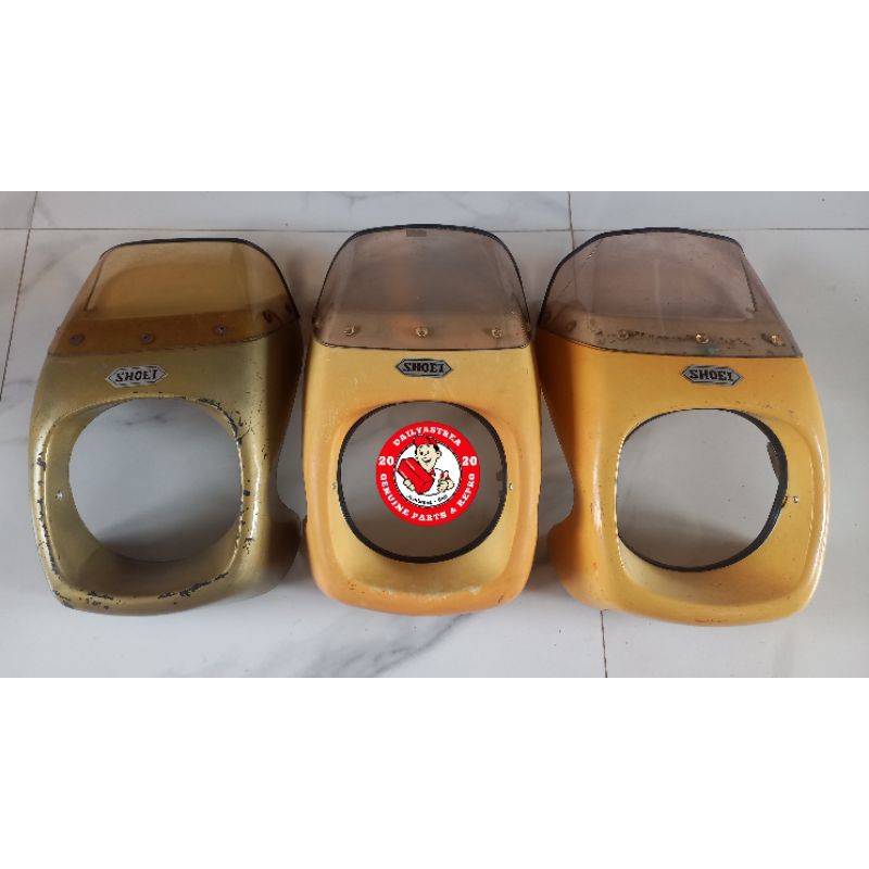 KRODONG WINDSHIELD VISOR LAMPU DEPAN HONDA S90Z S90 90Z CB100 CB125 CG110 CG125 BINTER MERZY ORIGINA