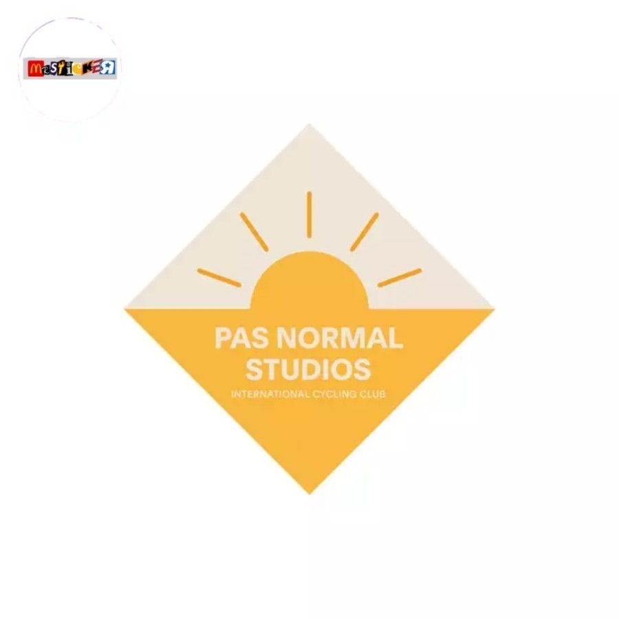 

sticker Pas Normal Studio International Cycling Club logo stiker PNS cyclist