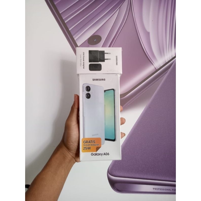 SAMSUNG A06 4/128 BARU Garansi Resmi