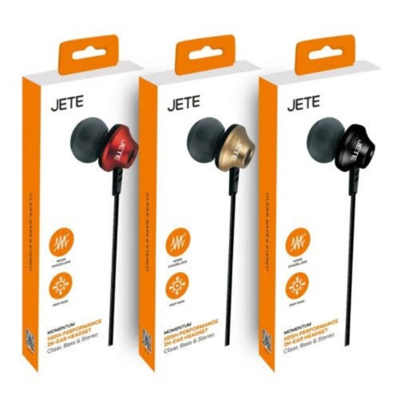 headset jete earphone jete hx9