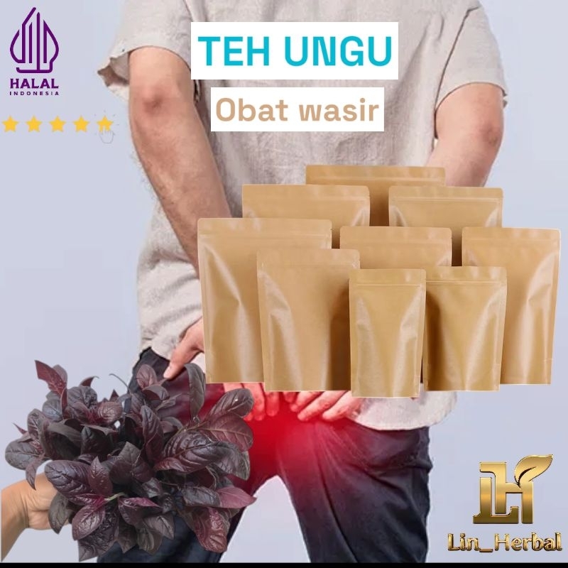 

Teh Daun Ungu Handeleum Kering Obat Wasir-Ambeien 50g