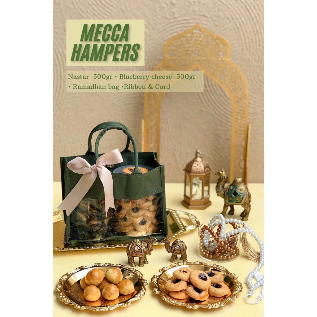 

HAMPERS MECCA EAT ME PASTRY LEBARAN IDUL FITRI EID MUBARAK