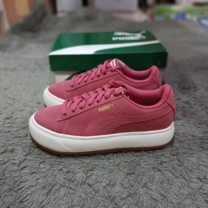 Puma Suede Mayu mauvewood BNIB original Resmi murah under retail