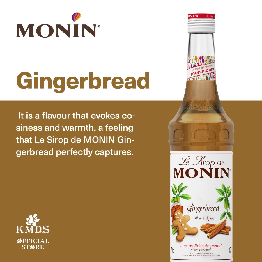 

MONIN GINGERBREAD SYRUP 70CL 700ML