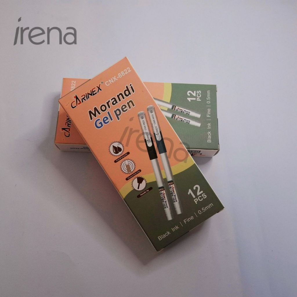 

Carinex Pulpen Bolpen Gel CNX-8822 Morandi (12pc)