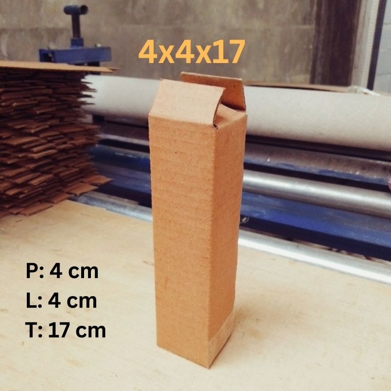 

Box Kardus Packing 4x4x17 cm