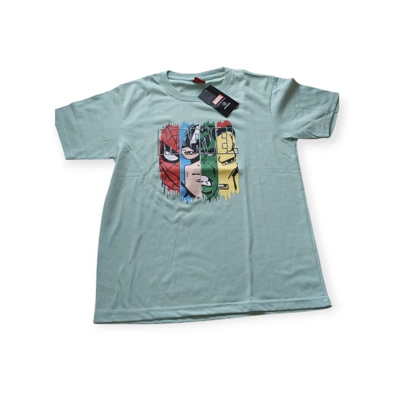 Kaos Anak Baju Atasan Anak Laki Laki Kaos Anak Nevada Marvel Kaos Anak Marvel 5-16 Tahun