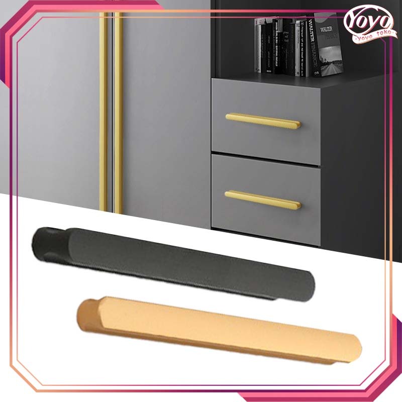 1 Meter Handle Lemari Panjang Gagang Lemari Minimalis Tarikan Lemari Minimalis Handle Lemari Gold