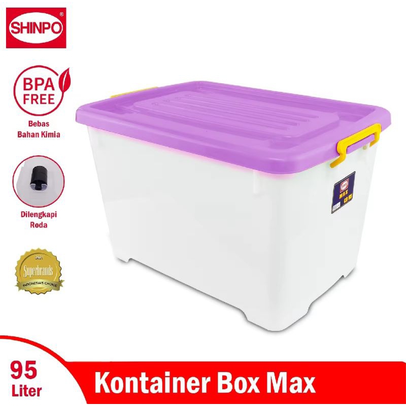 Box CB 95 Max Shinpo/ Box container 95 liter Shinpo/ Kontainer box 95 L Shinpo