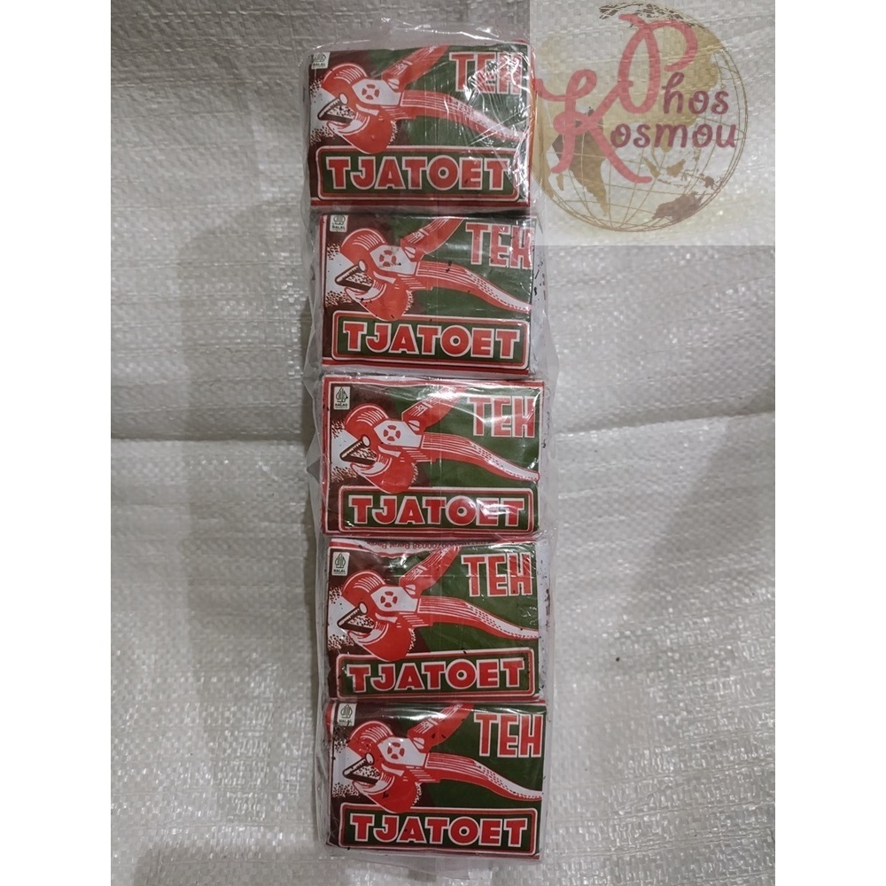 

Teh Cap Tjatoet Kemasan Pak isi 10 pcs @40 gr