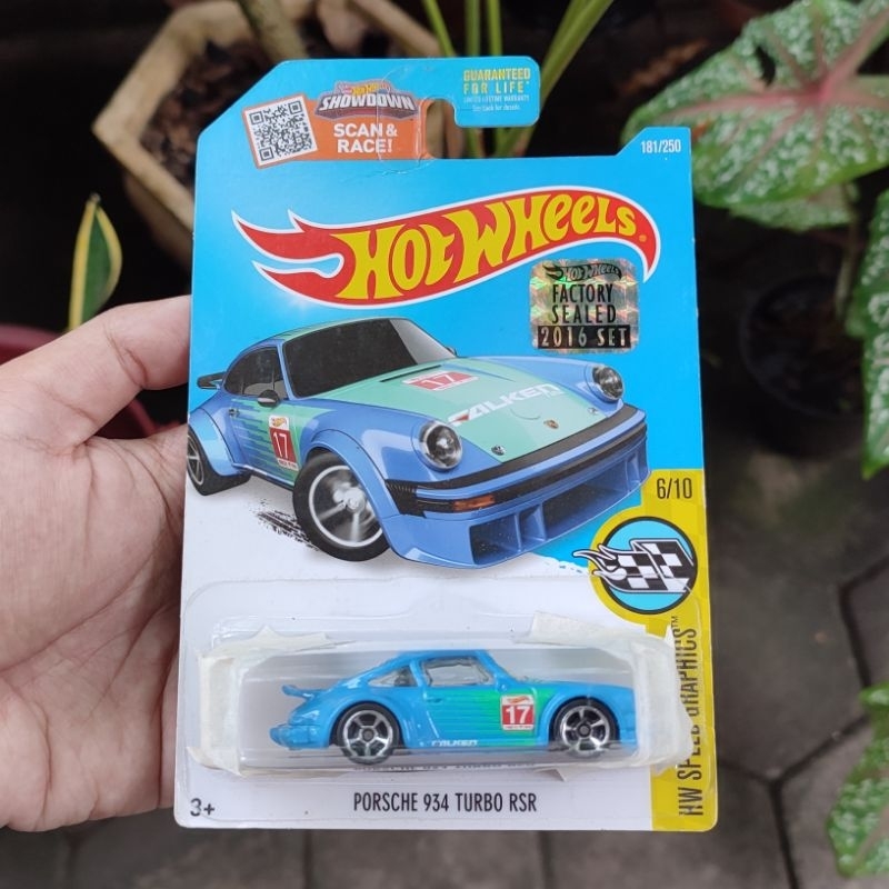 HotWheels Porsche 934 Turbo RSR Falken Edition [ Factory Sealed 2016 ]
