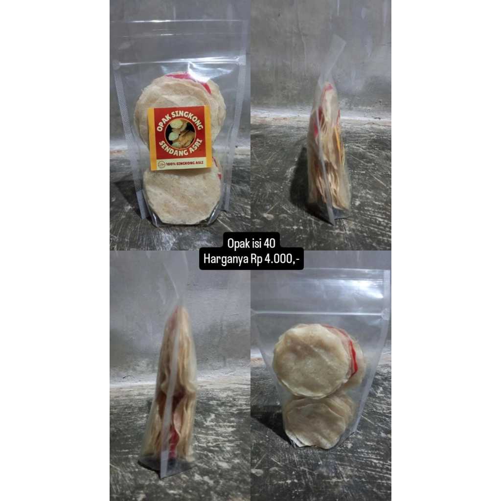 

Keeripik Opak Mentah Siap untuk Diolah