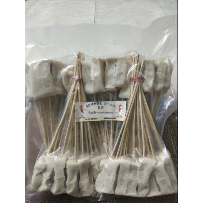 

Sempol ayam citra rasa 1 pack isi 100 tusuk. rasa mantap lezat di jamin ketagihan.