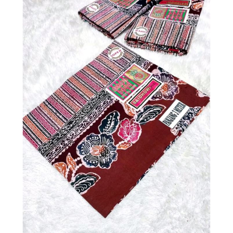 WER Kain Gendongan Bayi 3 METER UKURAN JUMBO / kain embanan bayi / Cukin / Batik cukin bunga