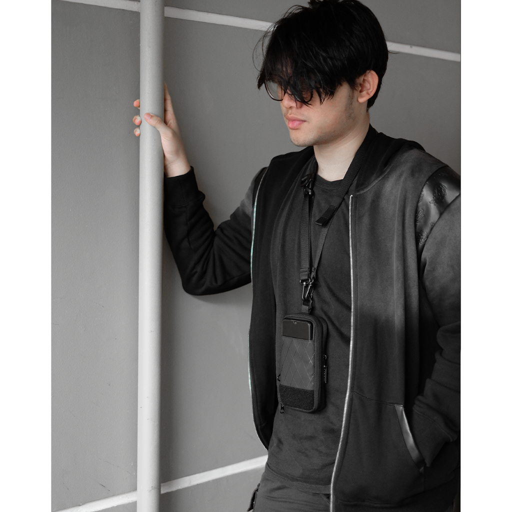 recommended maore calix hanging wallet i sling bag mini i tas selempang pria i tas hp anti air