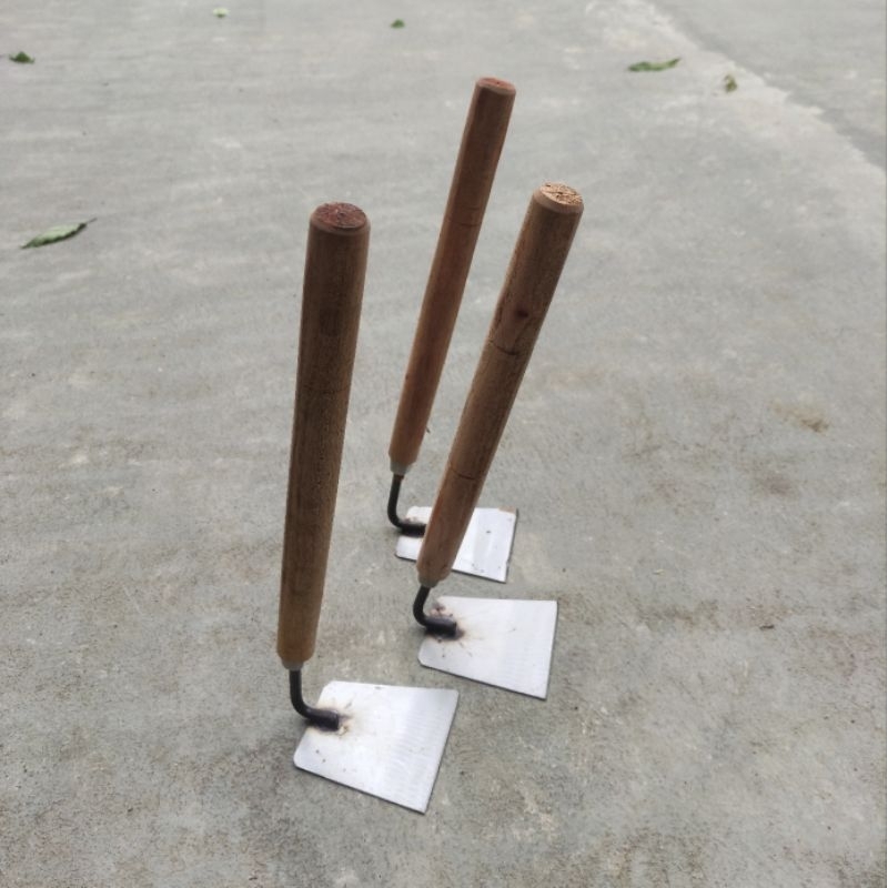 cangkul mini baja cangkul koret rumput 37cm  promo murah tajam siap pakai