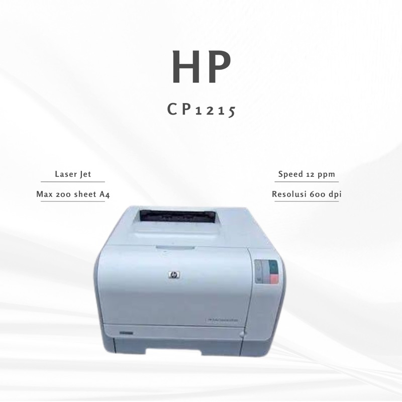 Printer HP LaserJet Warna Cp1215