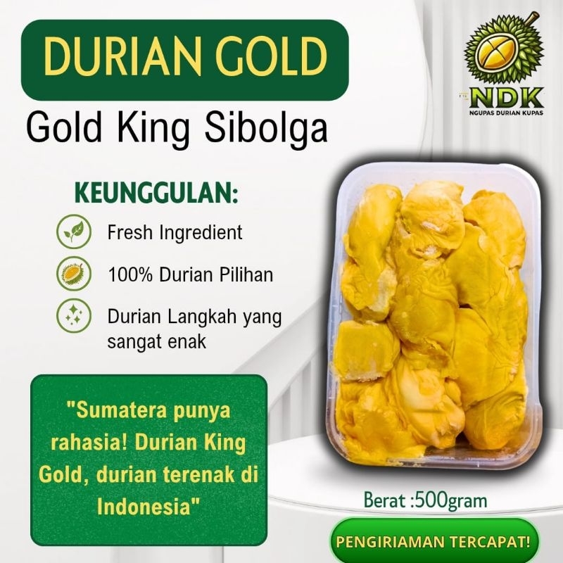 

Ngupas Durian Kupas Gold King Sibolga
